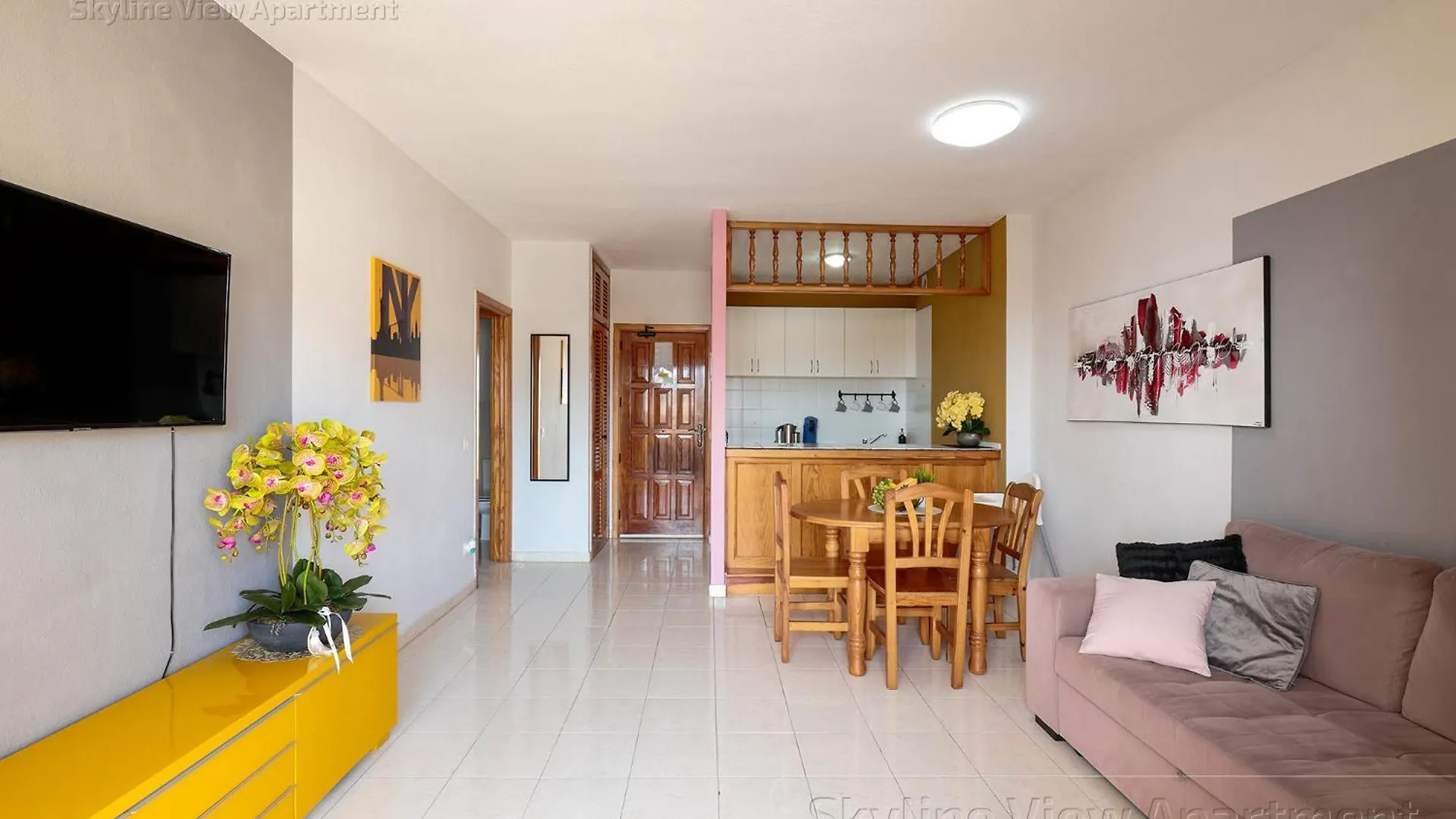 Skyline View Apartment - Free Private Parking Including & Guest Bonus Costa Adeje