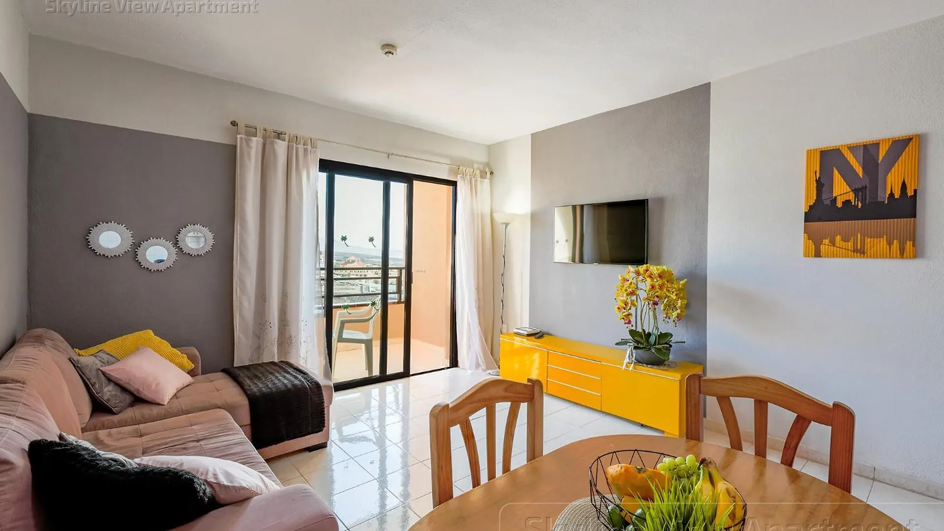 Skyline View Apartment - Free Private Parking Including & Guest Bonus Costa Adeje