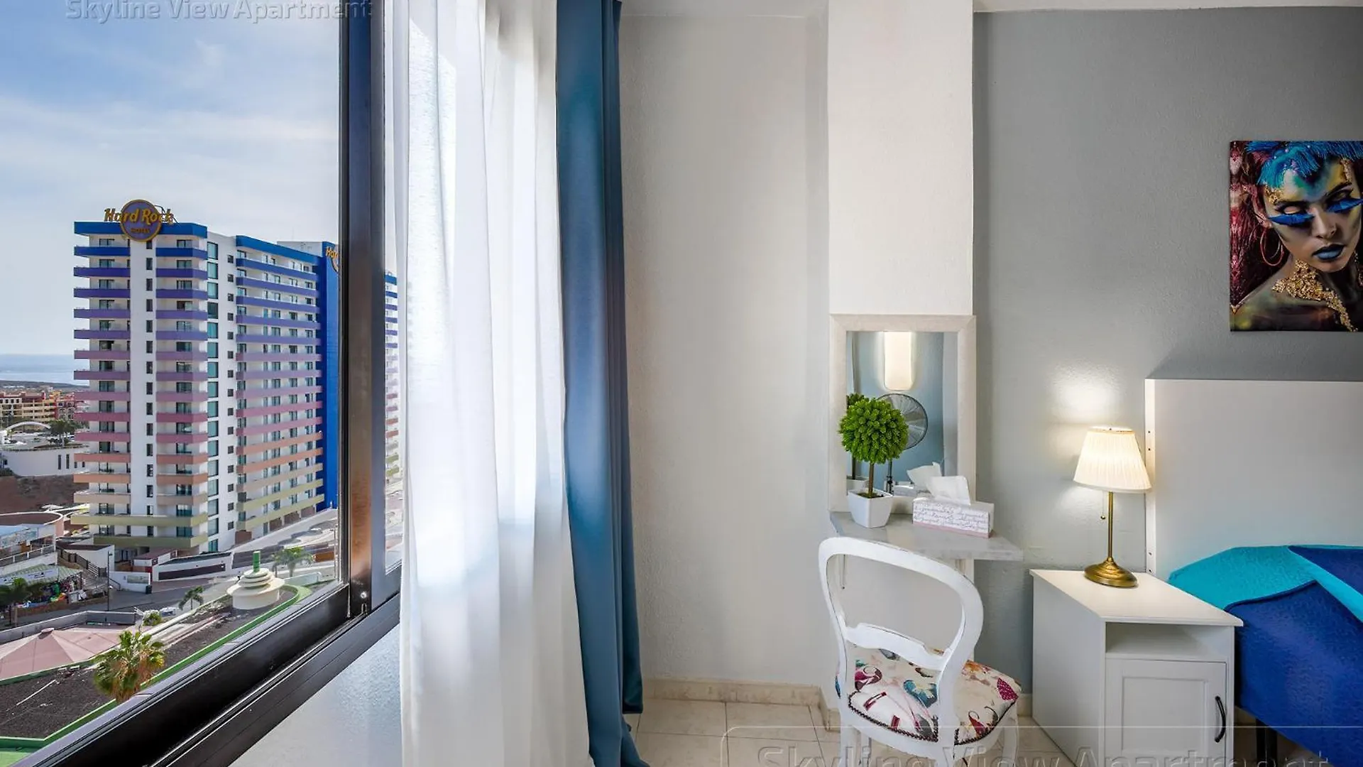 Skyline View Apartment - Free Private Parking Including & Guest Bonus 阿德耶