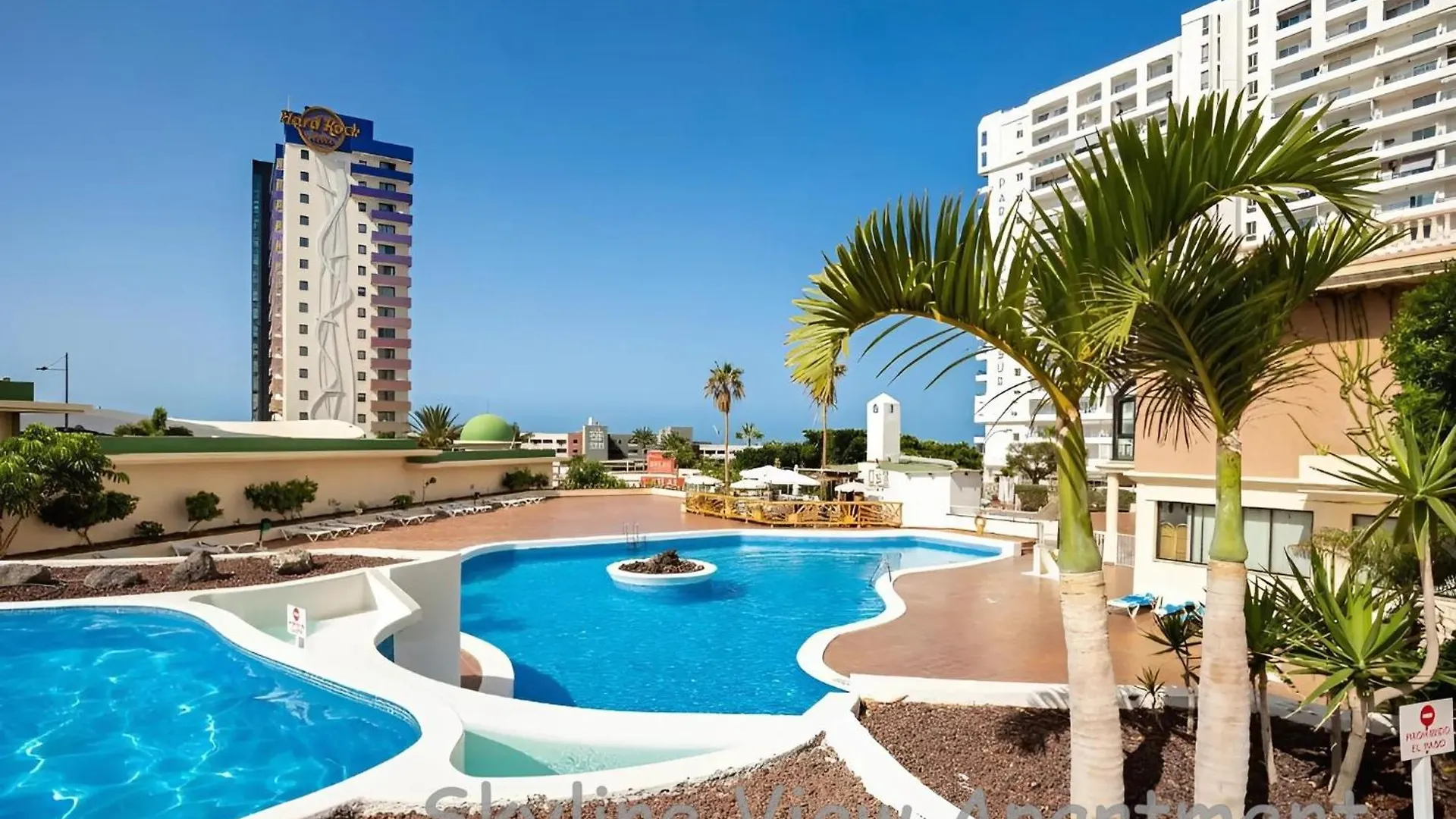 Skyline View Apartment - Free Private Parking Including & Guest Bonus 阿德耶 西班牙